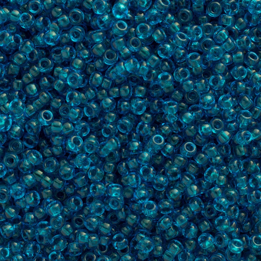Glass Seed Beads 2MM Cyan Color (25grams)