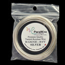 ParaWire Tarnish Resistant 16 Gauge Silver Plated Wire, Silver - 15 Feet (1.52 Meters)