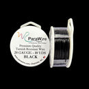 ParaWire Tarnish Resistant 20 Gauge Metallic Wire, Black - 10 Yards (9.14 Meters)