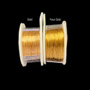 26 Gauge Gold and Faux Gold Comparision