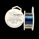 ParaWire Tarnish Resistant 30 Gauge Metallic Wire, Blue - 50 Yards (45.72 Meters)