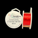 ParaWire Tarnish Resistant 30 Gauge Metallic Wire, Red - 50 Yards (45.72 Meters)