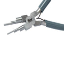 The BeadSmith 6 Step Wire Looping Plier, Makes 2mm - 9mm Loops