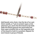 The BeadSmith Basic Elements Stainless Steel Bead Chain, 8 Meters