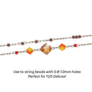 The BeadSmith Basic Elements Stainless Steel Bead Chain, 8 Meters