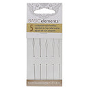 The BeadSmith Collapsible Eye Needles, 2.5inch Assorted Thicknesses - 5 Needles