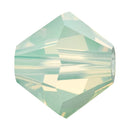 Preciosa - Bicone Crystal Beads 4mm, Chrysolite Opal