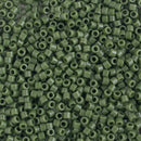 Miyuki Delica Beads Size 11/0 1.6mm, DB1135 Opaque Avocado