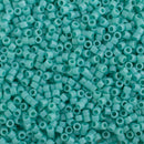 Miyuki Delica Beads Size 11/0 1.6mm, DB1136 Opaque Sea Opal