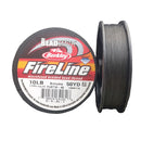 Fireline Microfused Braided Bead Thread, 10LB Test - 0.2mm Thickness, Smoke Grey - 50 Yards