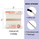 Griffin Silk Bead Cord, Size-0, 0.3mm Thickness, Light Pink, 2 Meters