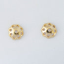 JBB Findings, Bead Cap 7 x 2mm, Brass