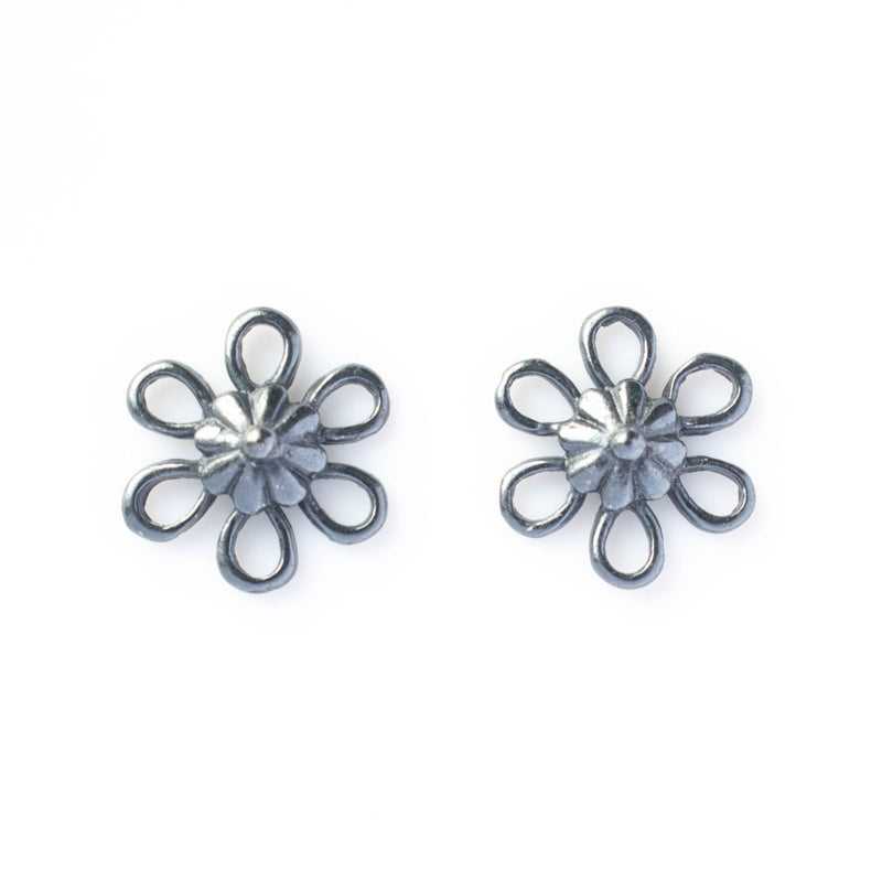 JBB Findings, Flower Connector 10mm, Gun Metal