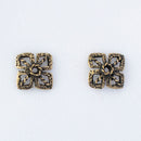 JBB Findings, Twisted Rope Bead Cap 8 x 3mm, Antique Brass