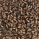 Miyuki Bugle Beads 3mm, 457 Metallic Dark Bronze