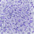 Miyuki Berry Beads 4.5x2.5mm, 1531 Sparkling Purple Lined Crystal