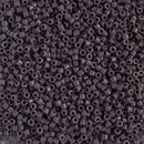 Miyuki Delica Beads Size 11/0 1.6mm, DB735 Opaque Dark Mauve