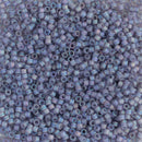 Miyuki Delica Beads Size 11/0 1.6mm, DB870 Transparent Matte Light Amethyst AB