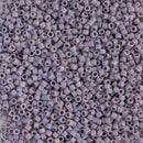 Miyuki Delica Beads Size 11/0 1.6mm, DB875 Opaque Matte Lilac AB