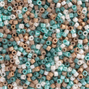Miyuki Delica Beads Size 11/0 1.6mm, DB-CBMIX58 Blue Beach