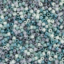 Miyuki Delica Beads Size 11/0 1.6mm, DB-CBMIX60 Grey Green