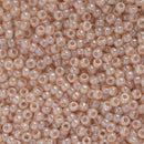 Miyuki Round Seed Beads Size 11/0 2mm, 2371 Ceylon Translucent Peony