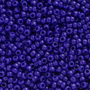 Miyuki Round Seed Beads Size 11/0 2mm, 414 Opaque Cobalt
