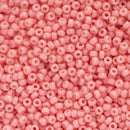 Miyuki Round Seed Beads Size 11/0 2mm, 4463 Duracoat Opaque Lychee
