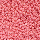 Miyuki Round Seed Beads Size 11/0 2mm, 4465 Duracoat Opaque Guava