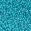 Miyuki Round Seed Beads Size 11/0 2mm, 4478 Duracoat Opaque Dyed Nile Blue