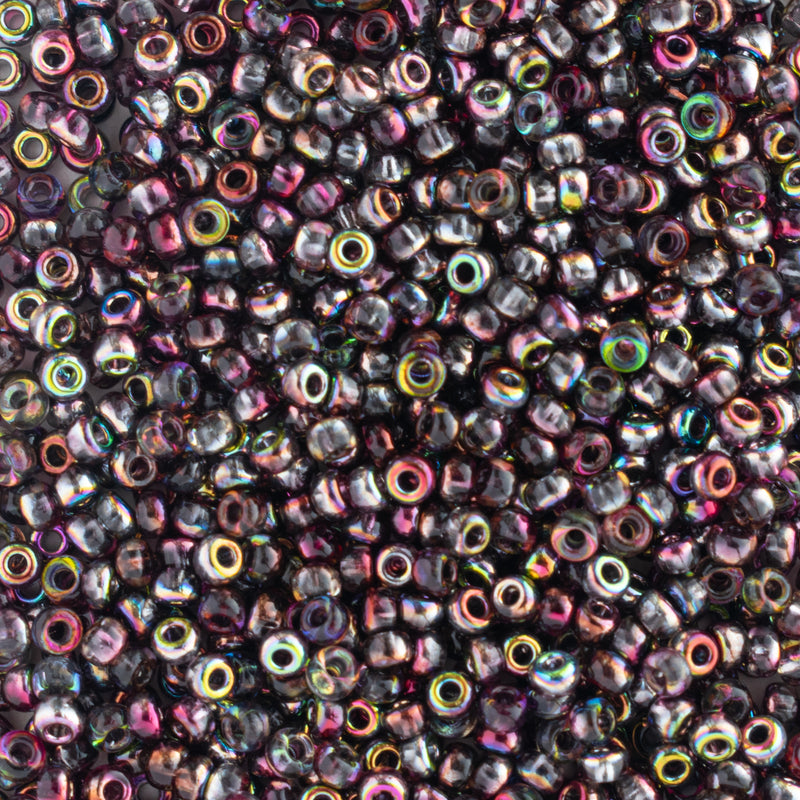 Miyuki Round Seed Beads Size 11/0 2mm, 4573 Czech Coating Magic Wine