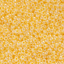 Miyuki Round Seed Beads Size 11/0 2mm, 516 Ceylon Light Daffodil