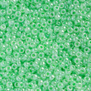Miyuki Round Seed Beads Size 11/0 2mm, 520 Ceylon Mint Green