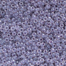 Miyuki Round Seed Beads Size 11/0 2mm, 525 Ceylon Purple