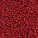 Miyuki Round Seed Beads Size 15/0 1.5mm, 4469 Duracoat Opaque Jujube
