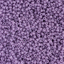 Miyuki Round Seed Beads Size 15/0 1.5mm, 4486 Duracoat Opaque Crocus