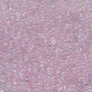 Miyuki Round Seed Beads Size 8/0 3mm, 265 Transparent Pale Pink AB