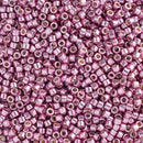 Miyuki Delica Beads Size 11/0 1.6mm, DB1848 Duracoat Galvanized Dusty Orchid