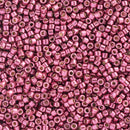 Miyuki Delica Beads Size 11/0 1.6mm, DB1849 Duracoat Galvanized Magenta