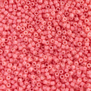 Miyuki Delica Beads Size 11/0 1.6mm, DB2115 Duracoat Opaque Gauva