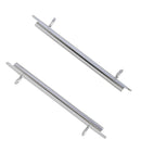 Miyuki Slide Tube Cord Ends, 60mm, Silver