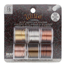 Wire Elements Tarnish Resistant 16 Gauge Wire, Assorted Colors - 6 Yards (6 Colors x 1 Yard)