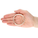 Wire Elements Tranish Resistant Half-Hard Shaped 21 Gauge Half Round Wire, Silver, 4 Yards/3.66 Meters