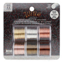 Wire Elements Tarnish Resistant 22 Gauge Wire, Assorted Colors - 24 Yards (6 Colors x 4 Yards)