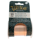 Wire Elements Tarnish Resistant 22 Gauge Wire, Rose Gold - 20 Yards
