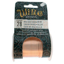 Wire Elements Tarnish Resistant 28 Gauge Wire, Rose Gold - 40 Yards