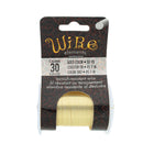 Wire Elements Tarnish Resistant 30 Gauge Wire, Gold - 50 Yards