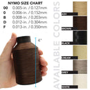 Nymo Nylon Beading Thread, Size-D 0.3mm Thickness, Brown, 3 Ounce Spool - 1584 Yards/1448.41 Meters