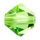 Preciosa - Bicone Crystal Beads 3mm, Peridot