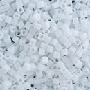 Miyuki Square/Cube Beads 1.8mm, 402 Opaque White